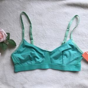 NWT Colsie teal bralette